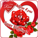 Valentine Rose Day Love Emoji Stickers aplikacja