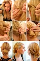 Hair Styling Step By Step الملصق