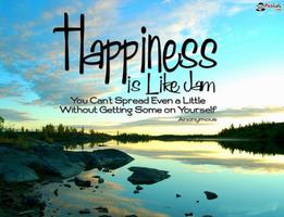 Poster Happiness Quotes