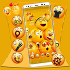 Cool Emoji Launcher Theme ícone