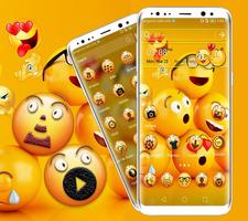 Cool Emoji Launcher Theme الملصق