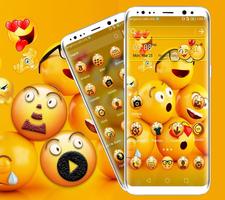 Cool Emoji Launcher Theme ポスター