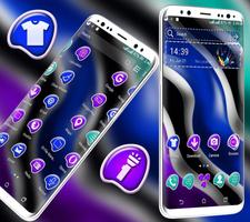 برنامه‌نما Candy Waves Launcher Theme عکس از صفحه