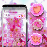 Cherry Blossom Launcher Theme biểu tượng