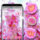 ikon Cherry Blossom Launcher Theme
