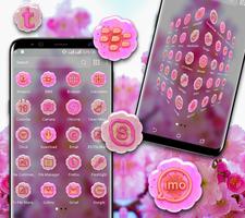 Cherry Blossom Launcher Theme capture d'écran 1