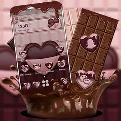 Chocolate Heart Launcher Theme アプリダウンロード