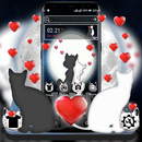 Cute Cat Love Launcher Theme APK