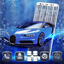 Blue Sport Car Launcher Theme APK