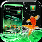 Glass Fisherman Launcher Theme icône