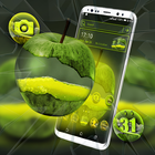 Green Apple Launcher Theme أيقونة