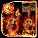 Fire Guitar Launcher Theme APK