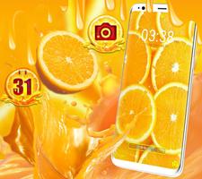 Orange Launcher Theme penulis hantaran