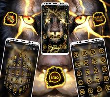 Lion Fire Launcher Theme الملصق