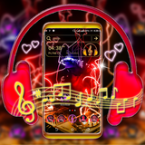 Neon DJ Launcher Theme आइकन