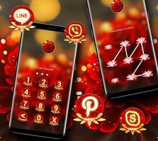 Rose Flower Launcher Theme 截图 2