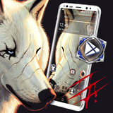 White Wolf Launcher Theme icône