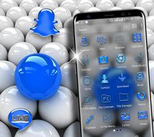3D Balls Launcher Theme تصوير الشاشة 1