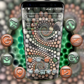 3D Spiral Stones LauncherTheme