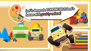 TOMONCAR Coloring Game Plakat