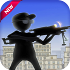 Red and Blue Stickman Fight icono