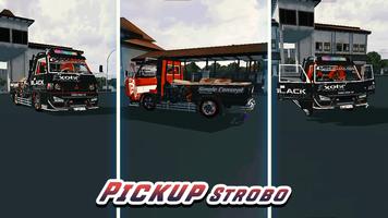 Mod Bussid Pickup Strobo 海报