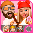 3D Emoji Face Camera آئیکن