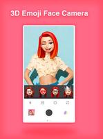 3D Emoji Face Camera اسکرین شاٹ 3