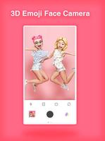 3D Emoji Face Camera постер