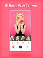 3D Emoji Face Camera اسکرین شاٹ 1