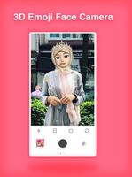 3D Emoji Face Camera اسکرین شاٹ 2