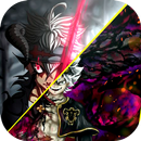 Black Wallpaper clover 4K APK