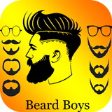 Beard Boys Photo Editor ikona