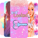 glitter wallpaper for girls