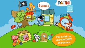 Pango Land - dollhouse kids 3+ الملصق