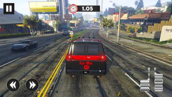 Fast Mail Van: Courier Games スクリーンショット 3