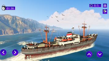 Port Ship Sim Jeux de bateaux capture d'écran 2