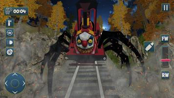 チョー スパイダー トレイン ホラー ピエロ スクリーンショット 3
