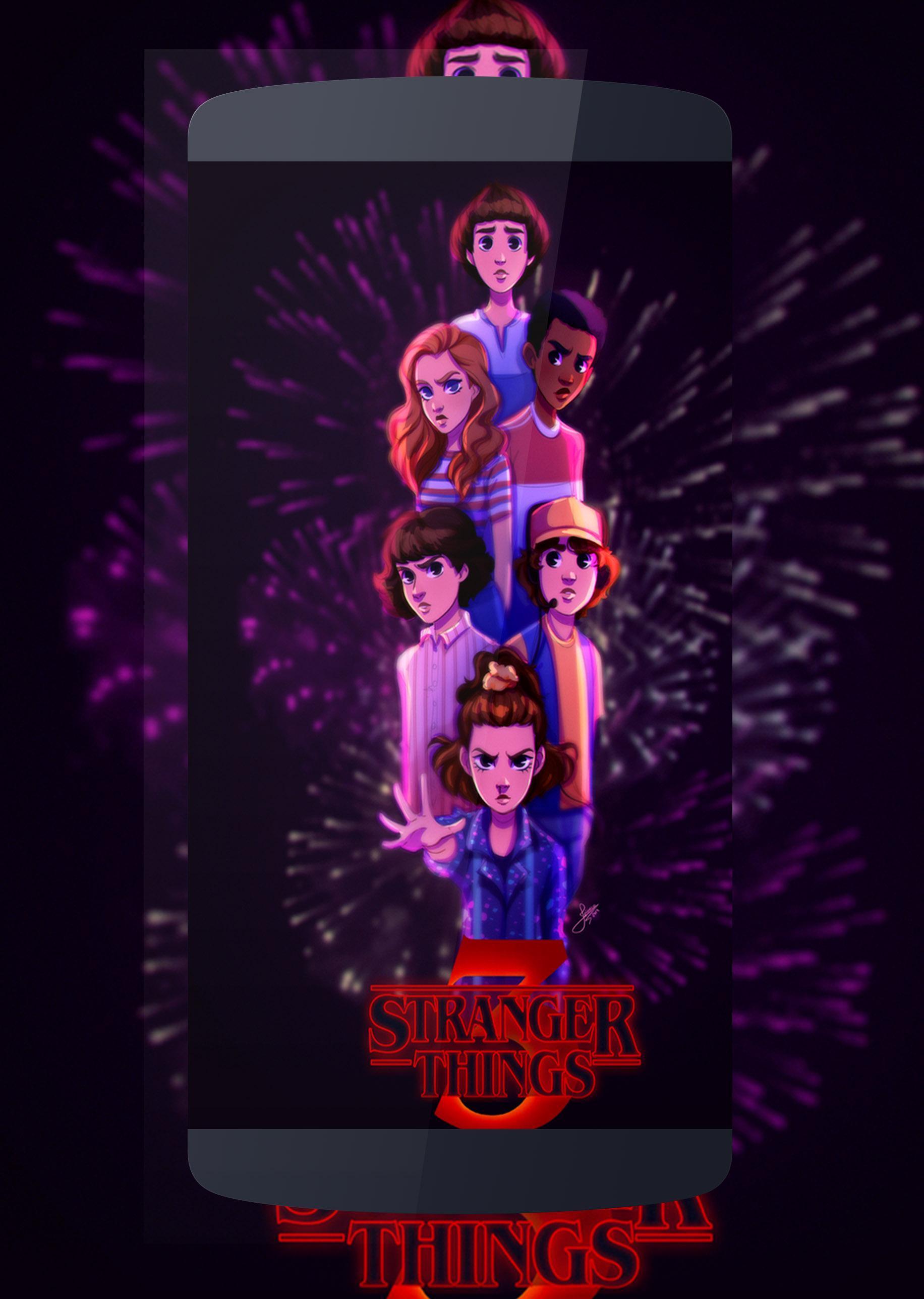 Stranger Things 4K Wallpapers Fan Art APK für Android herunterladen