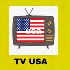 TV USA live TV channels and sports and movies icône