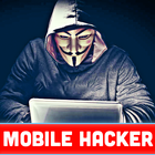 Mobile Hacker - Phone Hacker Zeichen