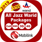 All Jazz Warid Network Packages 2019 أيقونة