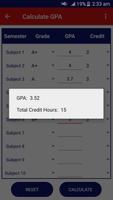 USKT GPA-CGPA Calculator capture d'écran 2