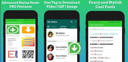 Poster Save Video Status for Whatsapp
