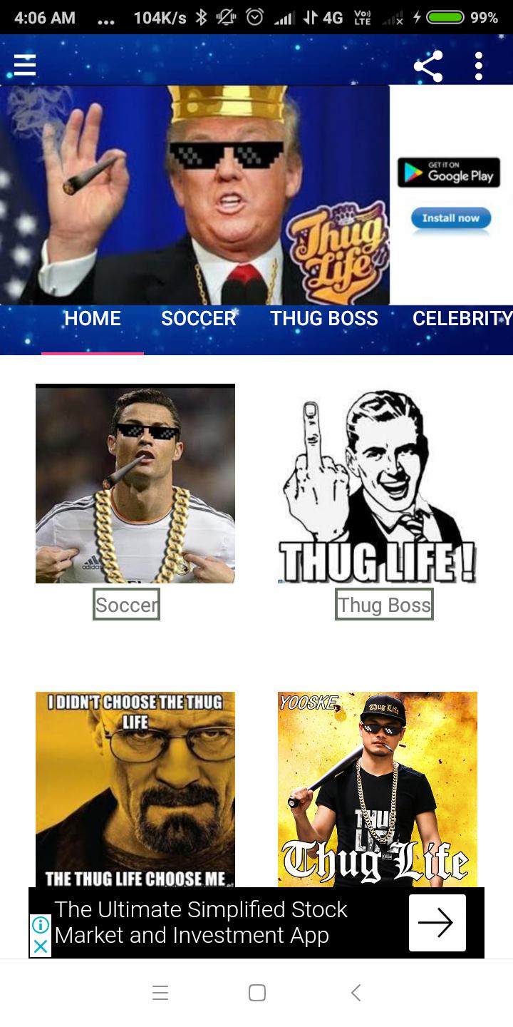 Thug Life Funny Video HD APK for Android Download Thug Life Funny Video HD APK for Android Download