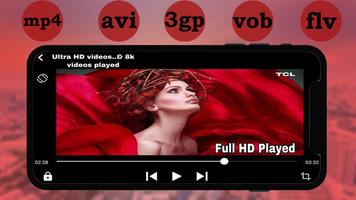 Full HD Video Player - All Format. Affiche