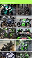 ZX10R Wallpaper Kawasaki Ninja Plakat