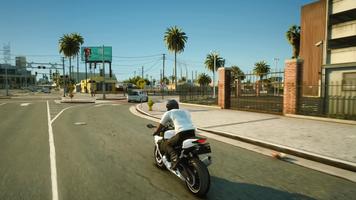Highway Bike Traffic Racer 3D ảnh chụp màn hình 1