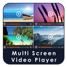 Multi Screen Video Player أيقونة