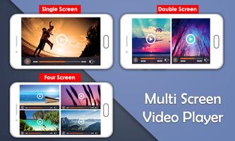 Poster Multi Screen Video Player